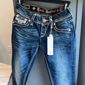 Ladies Rock Revival Jeans. Never worn.